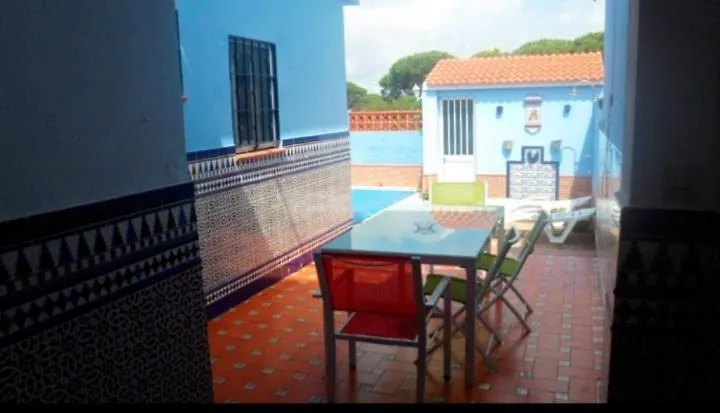 Chalet En La Playa Con Piscina Privada En Mazagon 